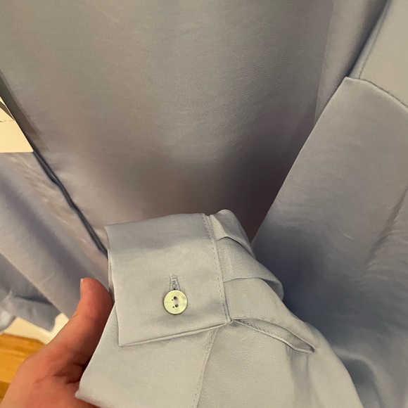 NWT Zara silky button down - Picture 4 of 4